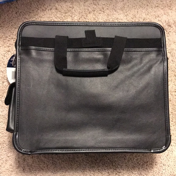 Targus black computer case brief case satchel - Picture 3 of 12